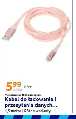 Action Kabel do ładowania oferta