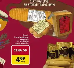 Carrefour Bundz krowi wędzony, sękaczek ser wędzony, rolada sądecka oferta