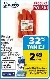 Carrefour Polska marchew SIMPL oferta