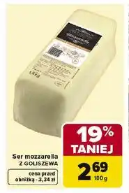 Carrefour Ser mozzarella z Goliszewa oferta