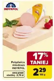 Carrefour Polędwica miodowa INDYKPOL oferta