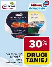 Carrefour Ser topiony MELEKPOL NORWESKI plastry oferta