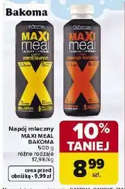 Carrefour Napój mleczny MAXI MEAL BAKOMA oferta