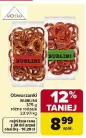 Carrefour Obwarzanki BUBLINI oferta