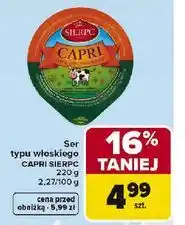 Carrefour Ser typu włoskiego Caprii Sierpc oferta