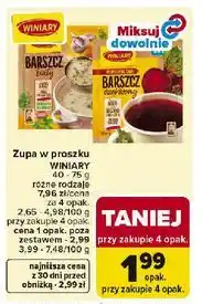 Carrefour Zupa w proszku WINIARY oferta
