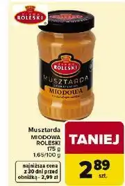 Carrefour Musztarda MIODOWA ROLESKI oferta