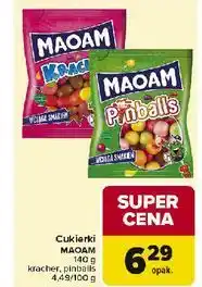 Carrefour Cukierki Maoam 140 g (kracher, pinballs) oferta