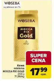 Carrefour Woseba Mocca Fix Gold kawa mielona oferta