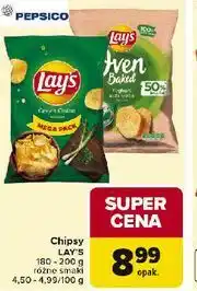 Carrefour Chipsy LAY'S 180-200 g różne smaki oferta