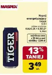 Carrefour Napój energetyzujący TIGER oferta