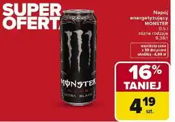 Carrefour Napój energetyzujący MONSTER oferta