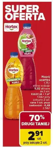 Carrefour Hortex Napój (różne rodzaje, 1.75 l) oferta