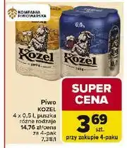 Carrefour Kozel (4 x 0.5L puszka) oferta