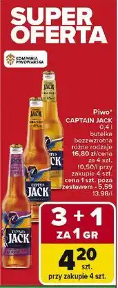 Carrefour Captain Jack Piwo oferta