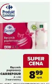 Carrefour Ręcznik papierowy Carrefour Essential oferta