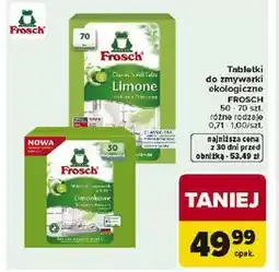 Carrefour Frosch Tabletki do zmywarki ekologiczne oferta