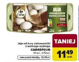 Carrefour Jaja od kury zielononóżki Carrefour Extra oferta