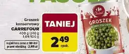 Carrefour Groszek konserwowy Carrefour Classic oferta