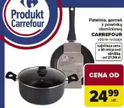 Carrefour Garnek aluminiowy 24 cm Carrefour oferta