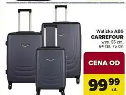 Carrefour Walizka abs 75 cm Carrefour oferta