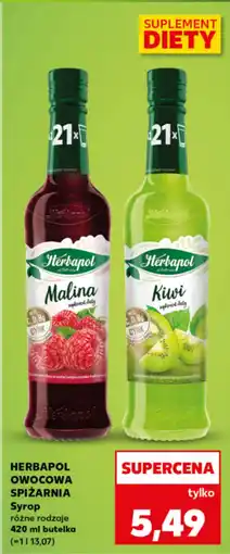 Kaufland Syrop owocowy Herbapol oferta