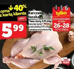 Topaz Mięso Kurczak tuszka oferta
