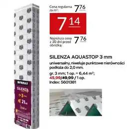 Abra Silenza Aquastop 3 mm oferta