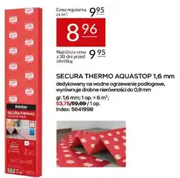 Abra Secura Thermo Aquastop oferta