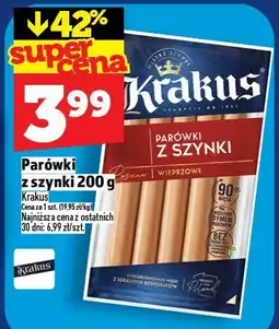 Topaz Parówki z szynki Krakus oferta