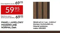 Abra Panel lamelowy Modern Line Normal Dark oferta