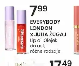 Sekret Urody Everybody London Lip oil Olejek oferta