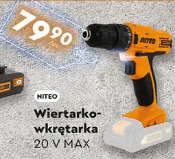 Biedronka Wiertarko-wkrętarka 20V MAX oferta