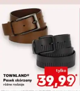 Kaufland Townland Pasek skórzany różne rodzaje oferta