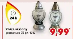 Kaufland Znicz szklany 75g-10% oferta