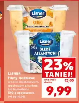 Kaufland Lisner Filety śledziowe w sosie śmietanowym oferta