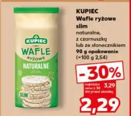 Kaufland KUPIEC Wafle ryżowe slim naturalne oferta