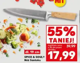 Kaufland SPICE & SOUL Nóż Santoku, śr. 19 cm oferta