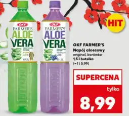 Kaufland OKF FARMER'S Napój aloesowy original, borówka oferta