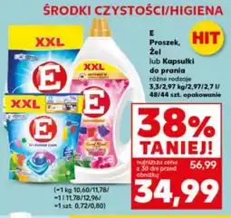 Kaufland E Proszek, Żel lub Kapsułki do prania XXL oferta