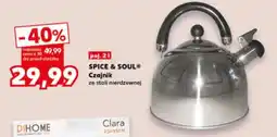 Kaufland SPICE & SOUL Czajnik ze stali nierdzewnej oferta