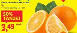 Lidl Pomarańcze deserowe luzem oferta