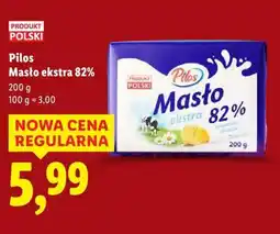 Lidl Pilos Masło ekstra 82% oferta
