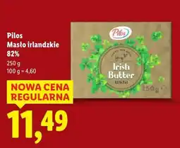 Lidl Pilos Masło irlandzkie 82% oferta