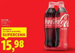 Lidl Coca-Cola Dwusztuk oferta