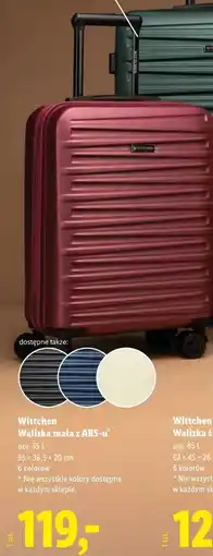 Lidl Wittchen Walizka mała z ABS-u (poj. 35 L, 55 × 38,5 × 20 cm, 6 kolorów) oferta