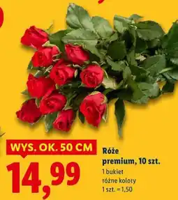 Lidl Róże premium, 10 szt oferta