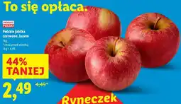 Lidl Polskie jabłka czerwone, luzem oferta