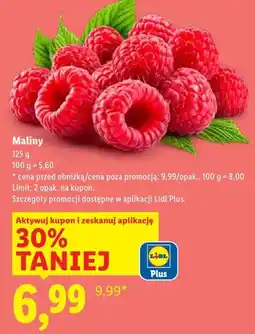 Lidl Maliny oferta