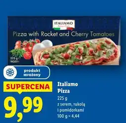 Lidl Italiamo Pizza z serem, rukolą i pomidorkami oferta